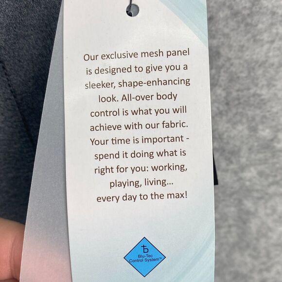 MiracleSuit Performance Blu Tec Capri Leggings Gray‎ Womens Small NWT - Picture 6 of 11